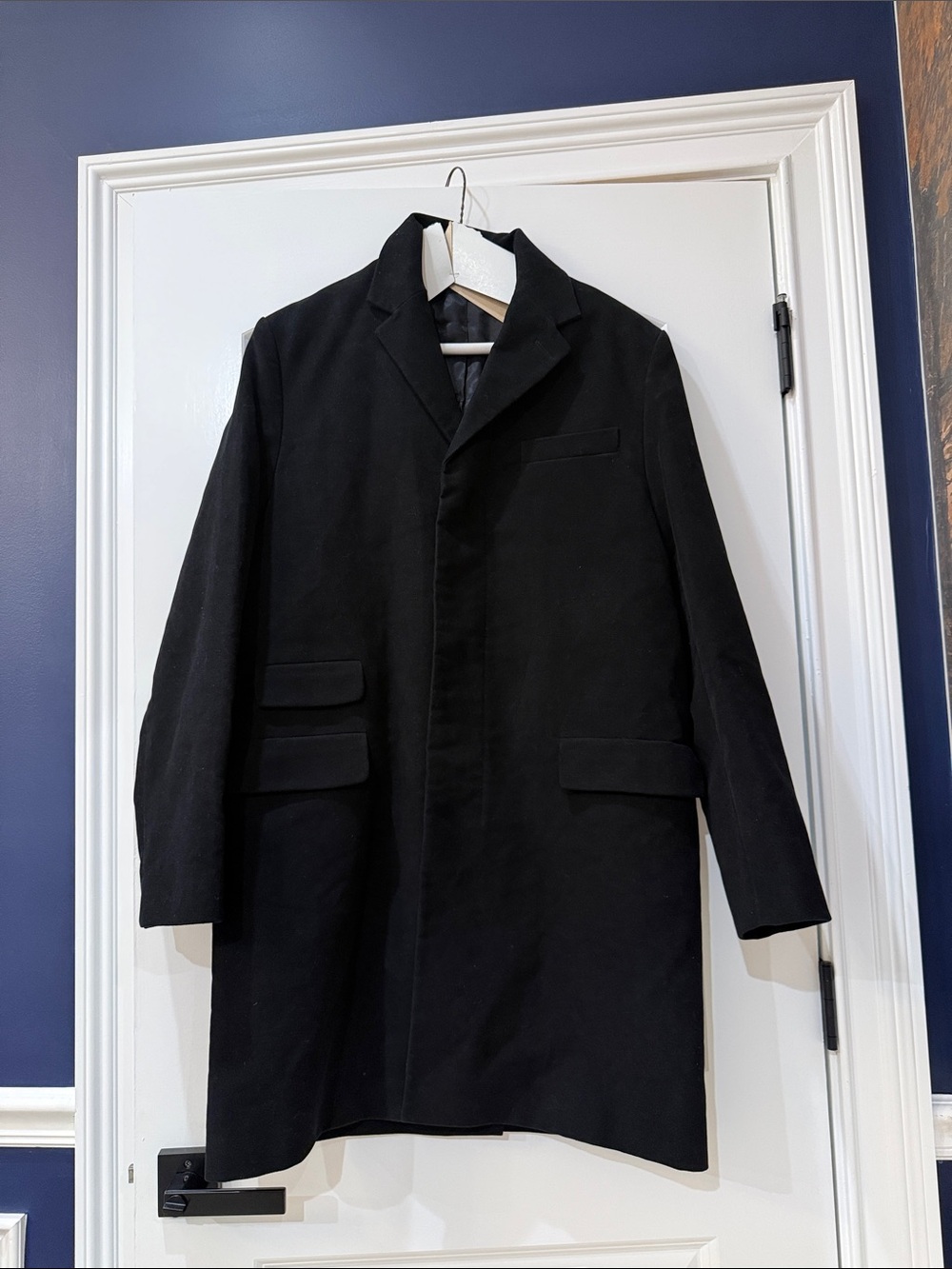 French Connection Black Tailored Trench Coat